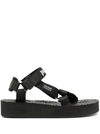 Palm Angels Black Suicoke Edition Depa Sandals