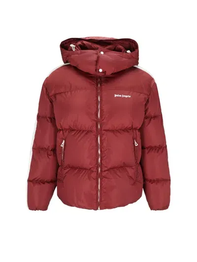 Palm Angels Down Jacket In Red