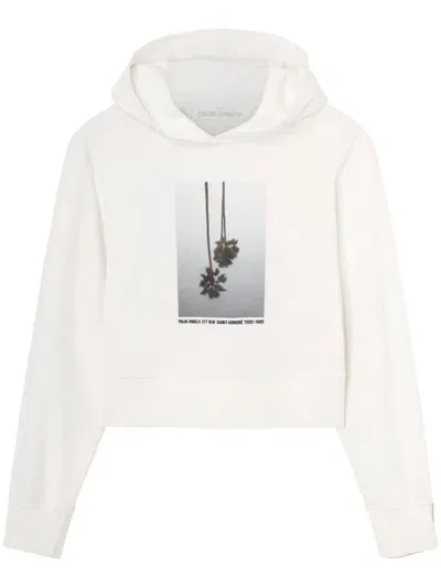 Palm Angels Sweaters In White