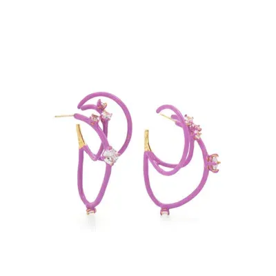 Panconesi Earrings In Pink