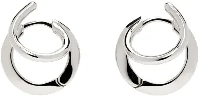 Panconesi Silver Stellar Hoop Earrings