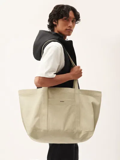 Pangaia 365 Oversized Tote Bag In Neutral