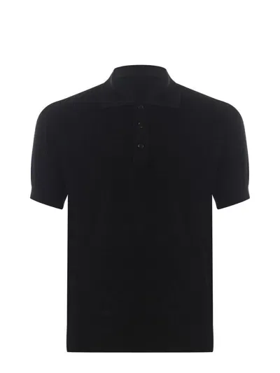 Paolo Pecora T-shirts And Polos Black