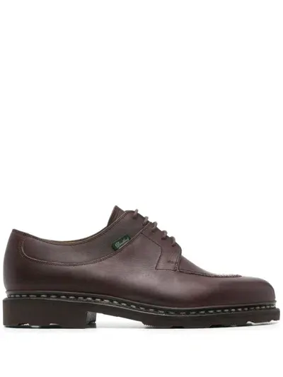 Paraboot Avignon Derby Shoes In Brown