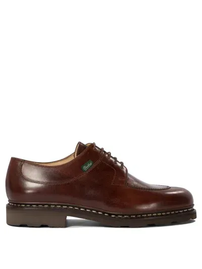 Paraboot Men's "avignon" Lace-ups In Brown