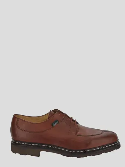 Paraboot Flat Shoes In Brown