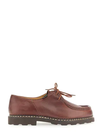 Paraboot Lace-up "michael" In Brown