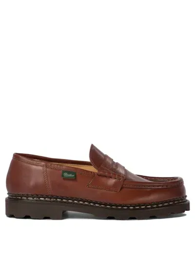 Paraboot Men's "reims" Loafers In Brown