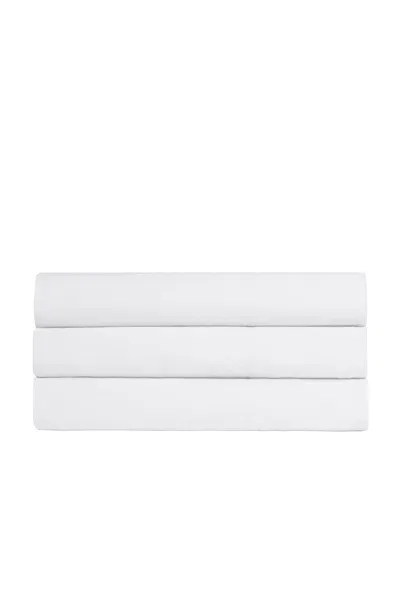 Parachute Percale Top Sheet In White