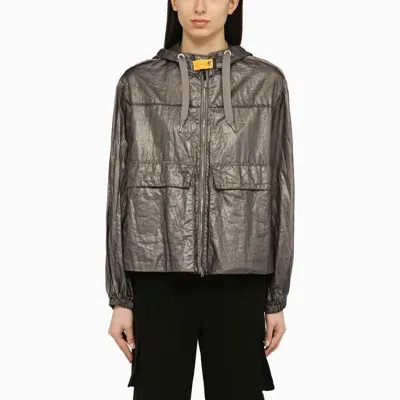 Parajumpers Rock-coloured Carmen Jacket In Nylon In Black