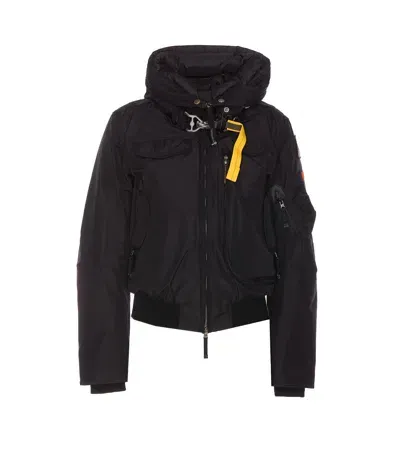 Parajumpers Gobi Hooded Bomber In Black