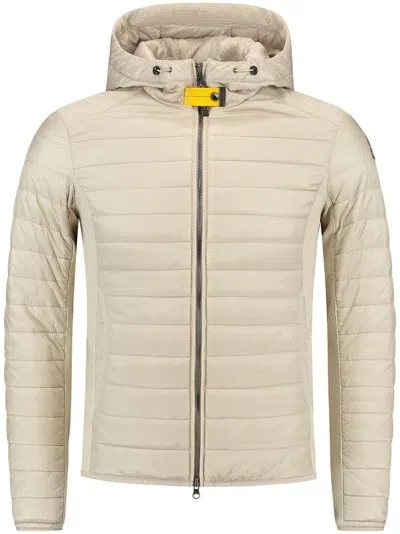 Parajumpers Padded Hooded Jacket In Neutrals