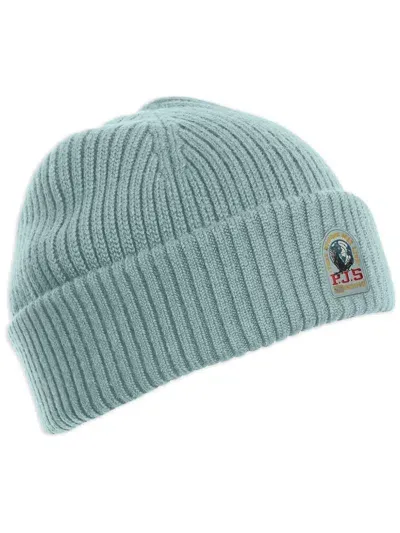 Parajumpers Rib Beanie Hat In Blue