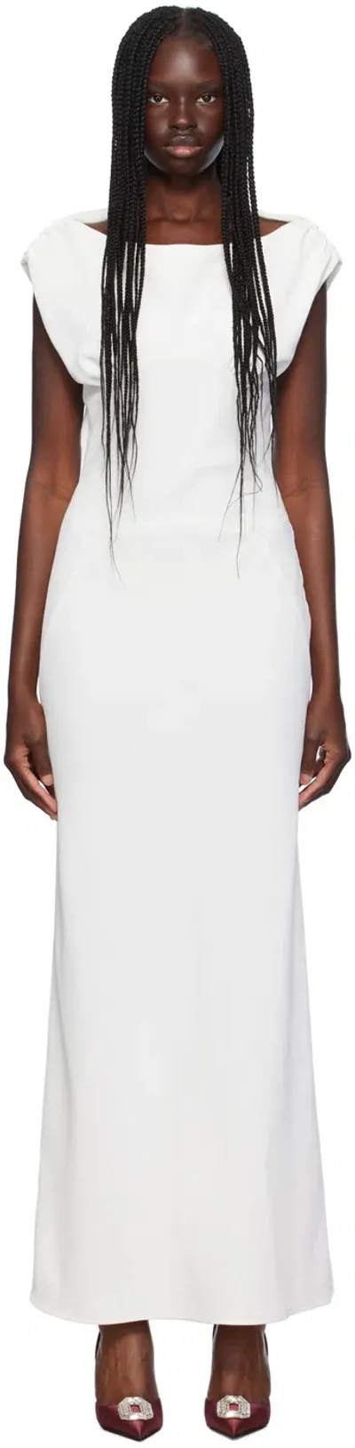 Paris Georgia White Raina Maxi Dress