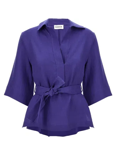 P.a.r.o.s.h Blitz Shirt, Blouse In Purple