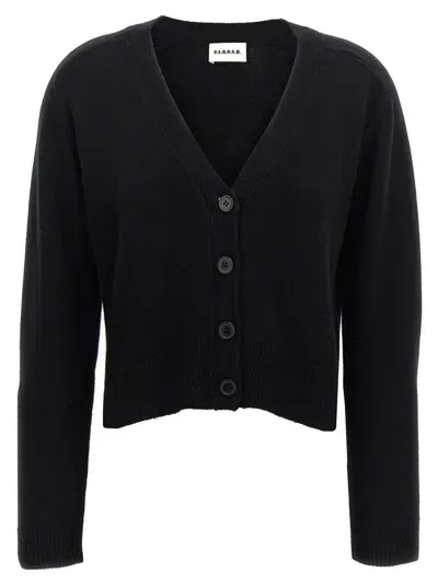 P.a.r.o.s.h Loos Cardigan In Black