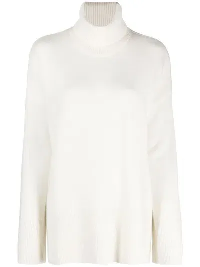 P.a.r.o.s.h Turtle-neck Sweater In Beige