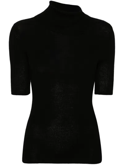 P.a.r.o.s.h Wool Top In Black