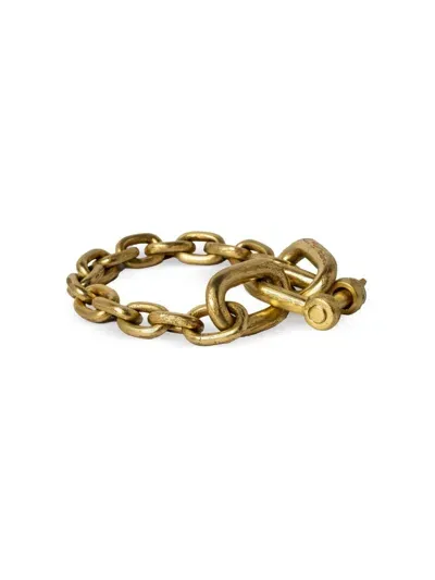 Parts Of Four Grade Chain Bracelet In Gold