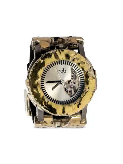 Parts Of Four P4—fob Watch #157 41mm In Gold