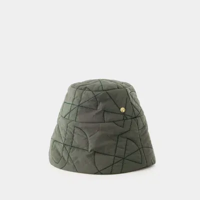 Patou Bucket Hat In Green