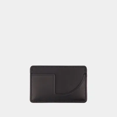 Patou Jp Card Holder In Black