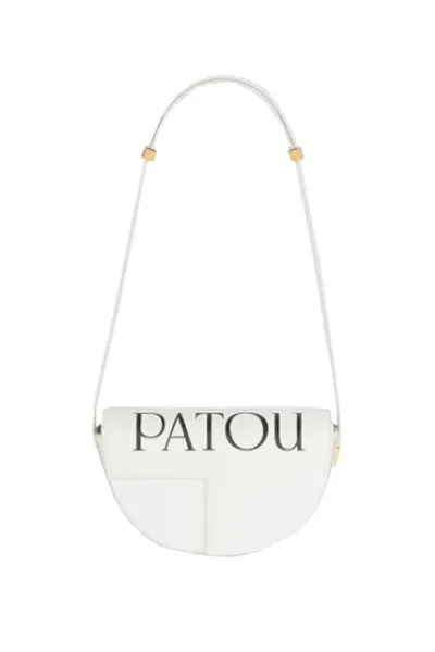 Patou Shoulder Bag In White