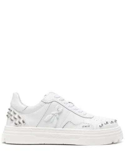 Patrizia Pepe Let Me Fly Sneakers In White