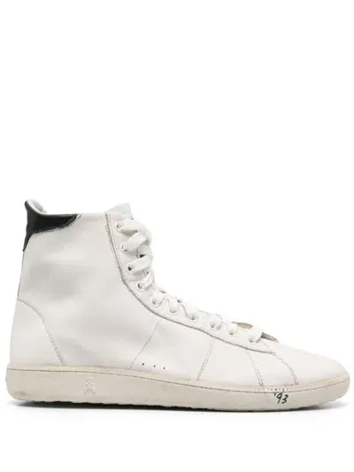 Patrizia Pepe Skin Hi ‘93 Sneakers In White