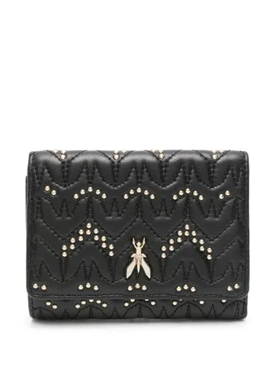 Patrizia Pepe Stud-detailed Wallet In Black