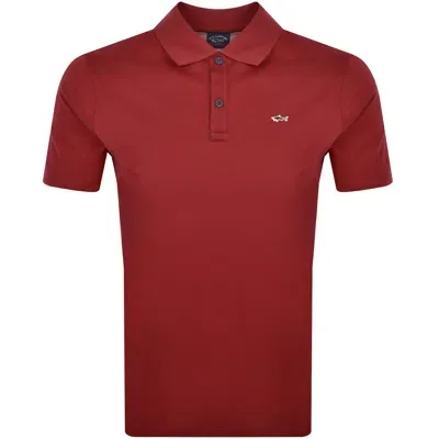 Paul &amp; Shark Paul And Shark Yachting Polo T Shirt Red