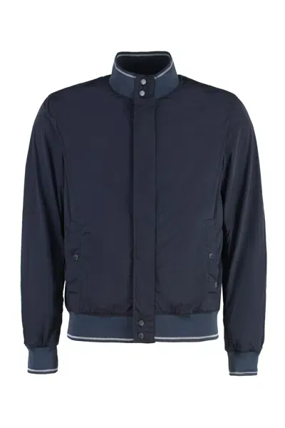 Paul&amp;shark Nylon Bomber Jacket In Blue