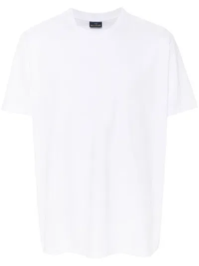 Paul & Shark Short-sleeve Organic Cotton T-shirt In White