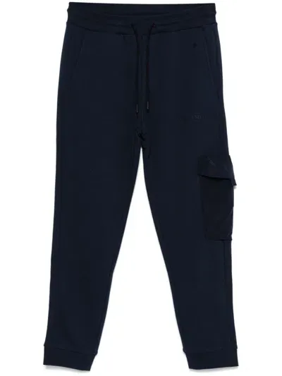 Paul & Shark Fleece Track Pants In Blue