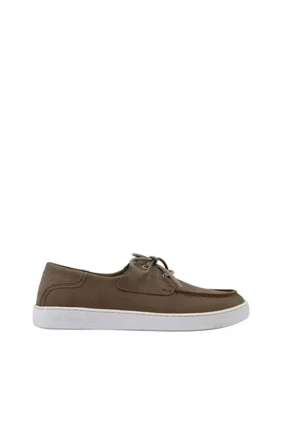 Paul & Shark Deck Shoes In Brown