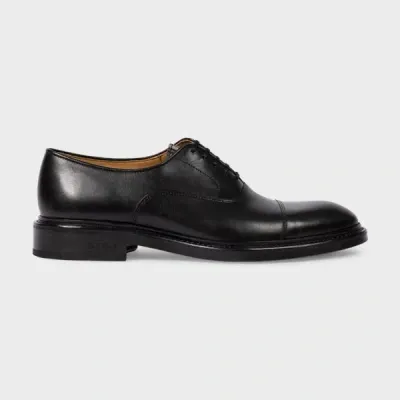 Paul Smith Bari Leather Oxford Shoes In Black