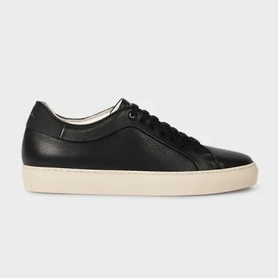 Paul Smith Basso Leather Sneakers In Black