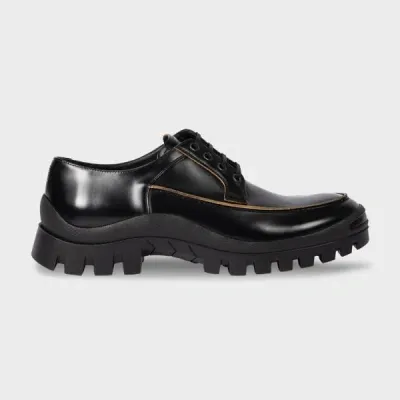 Paul Smith Black Leather 'lyle' Shoes