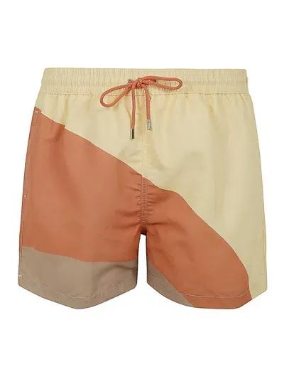 Paul Smith Swimming Shorts In Orange