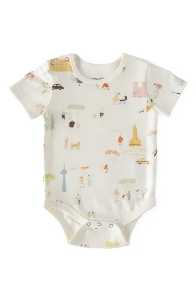 Pehr Unisex Short Sleeve Bodysuit - Baby In Explore The World