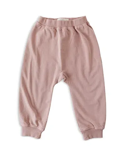 Pehr Unisex French Terry Harem Pants - Baby In Soft Peony