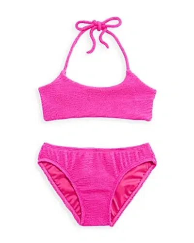 Peixoto Girls' Georgia Two Piece Swimsuit - Big Kid In Pink Crush