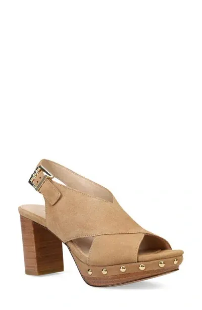 Pelle Moda Ambree Slingback Sandal In Latte