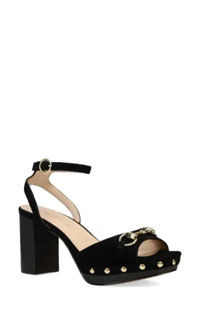 Pelle Moda Anara Platform Sandal In Black