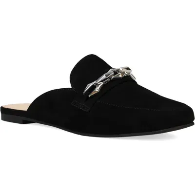 Pelle Moda Haeli Bit Loafer Mule In Black