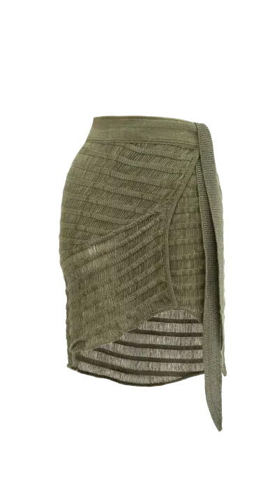 Peregrina Cardita Skirt Green