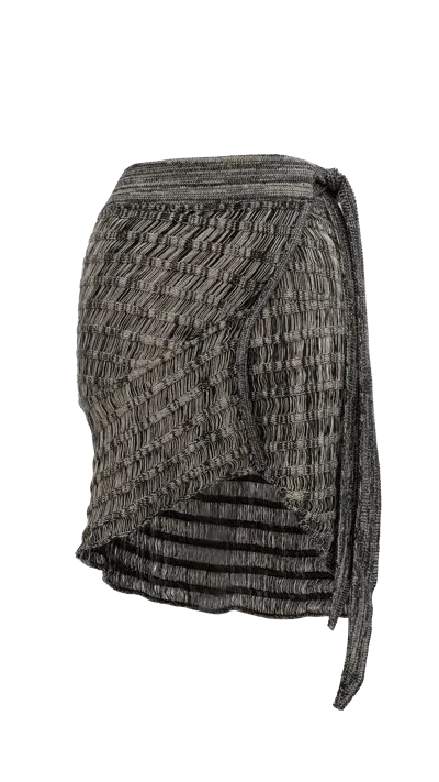 Peregrina Cardita Skirt Grey In Gray