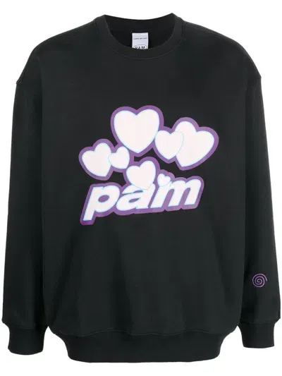 Perks And Mini It's All About Organic Cotton Sweatshirt In Black