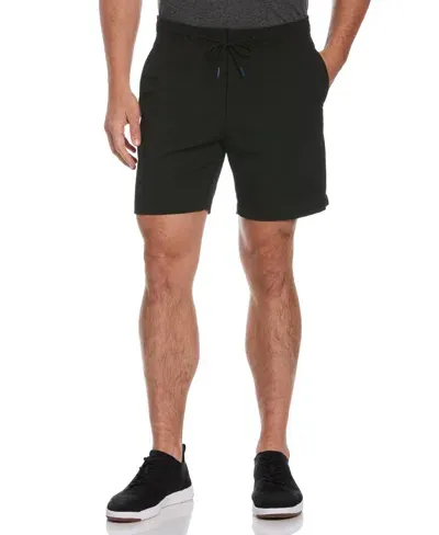 Perry Ellis Men's Ponte Knit Stretch Short In Black