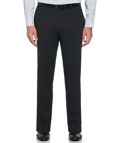 Perry Ellis Men's Slim Fit Pindot Stretch Knit Suit Pant In Dark Sapphire,blue